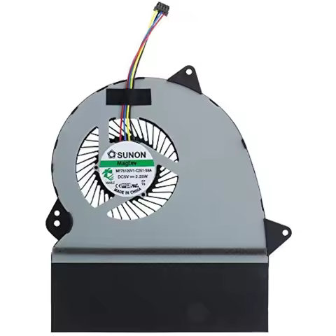 CPU Cooling Fan for ASUS ROG ZX50V ZX50VW GL552V G552JX G552VL G552VW 13NB09I0AM0101 MF75120V1-C251-