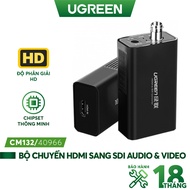Bộ chuyển đổi HDMI to SDI cho camera hỗ trợ 1080p Ugreen 40966 cao cấp