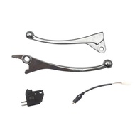Applicable to Haojue Xixing HJ100T-5/6/7/8 Fuxing S Motorcycle Handlebar Left Handle Rear Brake Mirr