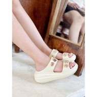 3N SHOES charm 2-strap plastic sandals Small form 1Sz