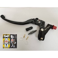 BREMBO TWM FOLDING &amp; ADJUSTABLE CLUTCH LEVER WITH MICRO SWITCH LCS.01 UNIVERSAL FIT CABLE TYPE MADE IN ITALY