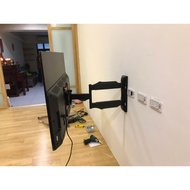 Wall Mount Single Arm swivel TV Brackets support 32 - 50 inch tv