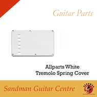 Allparts White Tremolo Spring Cover (1 Unit)