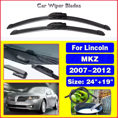 Car Wiper Blade For Lincoln MKZ 2007 - 2012 Front Window Washer Windscreen Windshield Wipers Blades 
