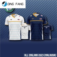 Hot Sale BADMINTON JERSEY MALAYSIA (ALL ENGLAND 2023), BADMINTON SHIRT MALAYSIA 2023 - VCTR