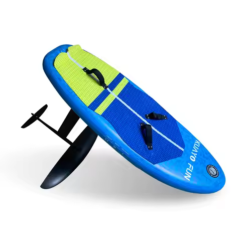 In Stock Blue PVC Inflatable Board 110L 140L Surfing Foil Board Hydrofoil Kitesurfing Paddle Board F