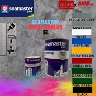 (5L) Seamaster Epoxy Epolux Floor Paint Cat Lantai waterproof ( 5L )