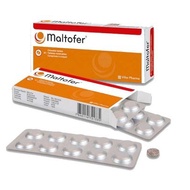 MALTOFER CHEWABLE TABLET 30'S (CHOCOLATE FLAVOURED)