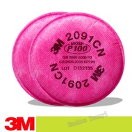 3M 2091CN (make up the difference) 2PCS P100 Particulate Filters Respiratory Protection Filters for 