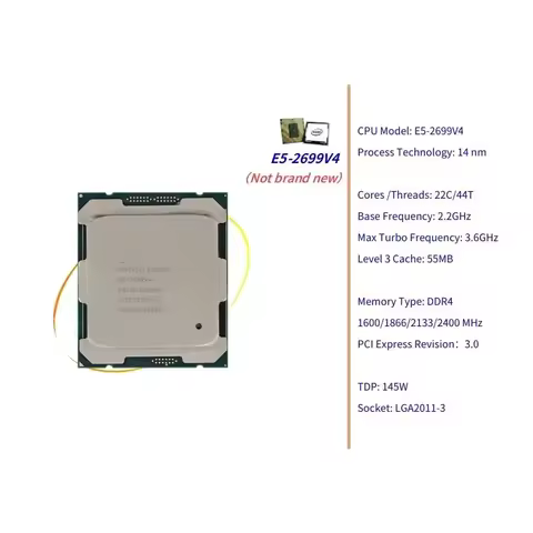 (Sea shipping) PANDL Desktop PC Combination Set Matx NVMe M2 WiFi6 Sata3.0 Xeon e5 2699 v4 Combo DDR