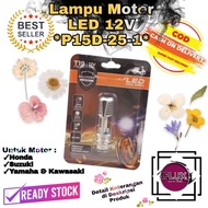 Lampu LED Motor AUTOVISION Honda Beat F1 (Putih) Bohlam RZ1 P15D-25-1