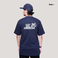 Badger Basic T-shirt ALL ACCESS Navy - Cotton 24s