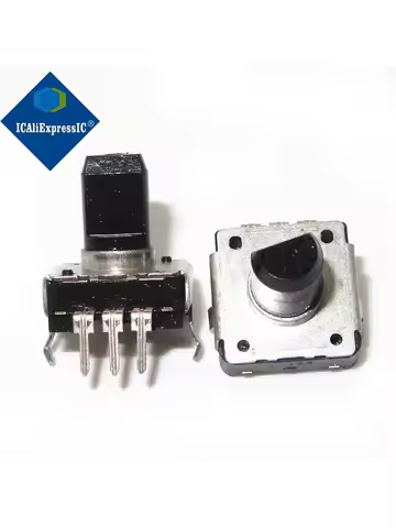 Hot sales 1piece EC12 coding switch 24 positioning number 24 pulse EC12E24204A2 shaft length 10MM