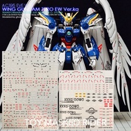 GHOST Water Decal MG 1/100 WING GUNDAM ZERO EW Ver.ka Black Life Glow