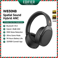 Edifier W830NB Spatial Audio Wireless Noise Cancellation Headphones with ConneX Customization App