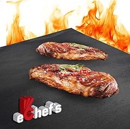 BBQ Grill Mat, Baking Mat - 100% Food-Safe - 2 Pack – 15.75x13 Inches | Non-Stick | 0.39mm Thick Hea