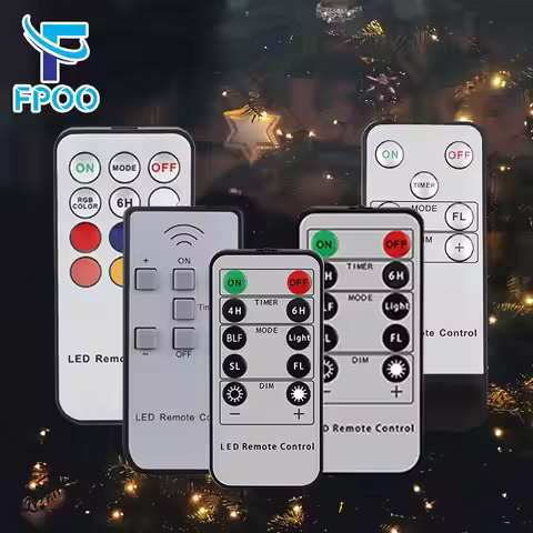 FPOO Candle's Remote Control LED candles With 4 hours or 6 hours timed Flashing Remote Infrared Remo