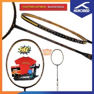 HUNDRED HNDRD Flutter S Attk Attack Raket Badminton Bulutangkis