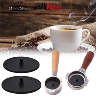 BLACKFUNNY 51/58mm Coffee Machine Portafilter Backflush Disc Silicone Espresso Cleaning Blind For Es