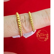 Xing Leong 916 Gold Rope Ring 916. Gold Rope Ring