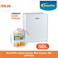 PowerPac 50L Upright Mini Bar Freezer Chest Freezer (PPFZ60)