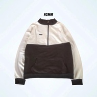 JAKET HALFZIP FCMM PUTIH HITAM