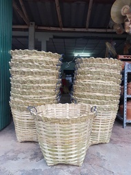 เข่งไม้ไผ่ขนาดใหญ่ ขนาด กว้าง 22 สูง 17 นิ้ว