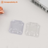 Annapurplesky 10Pcs CPU Box CPU Plastic Protective Case CPU Clamshell Tray Case Container TH
