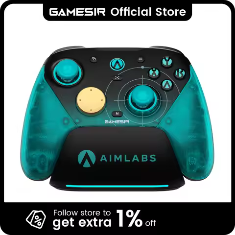 GameSir G7 Pro 8K Aimlabs Edition Hall Effect Switch Controller for Nintendo Switch 2, Wireless Game