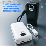 Zein 21700  Powerbank Case Housing  Assembly For Daily and Outdoor