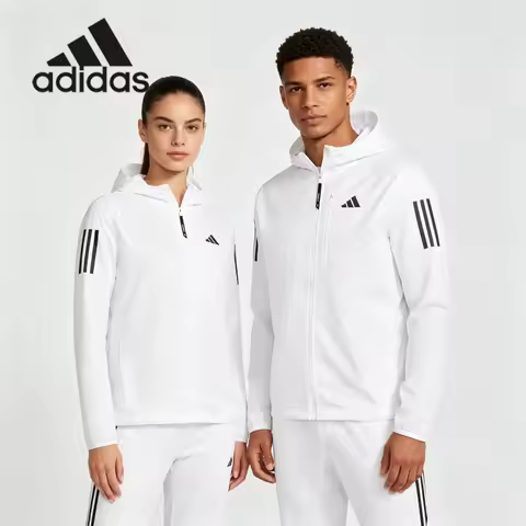 Adidas Sherpa Zipper Jacket - Warmth for Daily Outdoor Use in Spring and Autumn IK7433 - 1 PCS