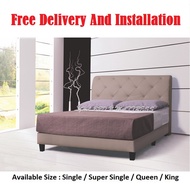 YHL Inn Divan Bed Frame (Available In 4 Sizes : Single / Super Single / Queen / King)