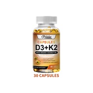 Vitamin D3 tại K2 Complex D3 5000 IU cộng với K2 (MK-7) 200 mcg 30/60/120 viên nang Dầu dừa nguyên c