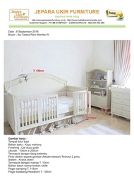 Tempat tidur bayi, box bayi, ranjang bayi murah, ranjang bayi,