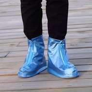 Zip-up rain boots