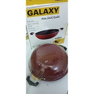 Galaxy Non-Stick Kadai / Durable Coating Non-Stick Kadai / Kadai / Dia - 22CM / Height - 6CM / Thick