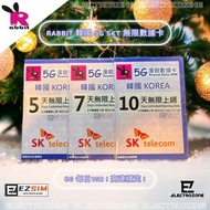 🇰🇷Rabbit Sim 5G 韓國 SKT 無限數據卡🇰🇷