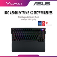 ASUS ROG Azoth Extreme NX Snow M702 Wireless Gaming Keyboard Tri-Mode BT/2.4G/USB RGB OLED Hot-Swap
