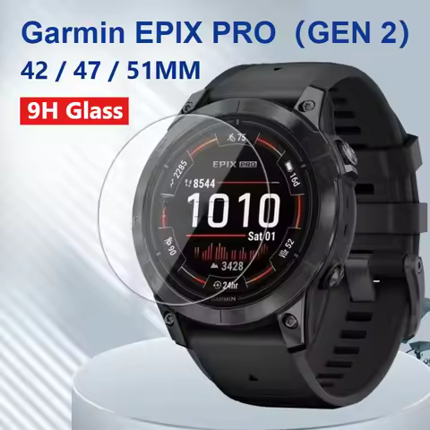 For Garmin Epix Pro (Gen 2) 42/47/51MM Tempered Glass Screen Protector for GARMIN EPIX PRO Gen2 Prot