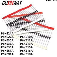 NEW Diode P6KE P6KE27A 27A P6KE30A 30A P6KE33A 33A P6KE36A 36A P6KE51A 51A P6KE91A