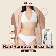 [LazBeauty] Hair Removal Brazilian 3 Times กำจัดขน บลาซิลเลี่ยน 3 ครั้ง [E-voucher] Meko Bfill Clini