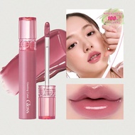 Son bóng Romand Glasting Color Gloss #04 GRAPY WAY, Độ nhớt cao, Lớp phủ thủy tinh làm căng mọng môi