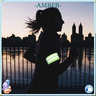 AMBER Cycling Reflective Strips High Quality Sport Tape Outdoor Reflector Wristband