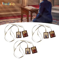 [Predolo] Catholic Scapular Pendant Christmas Decoration Catholic Necklace Pendant