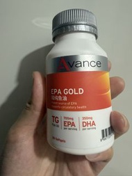 Avance EPA GOLD 魚油丸 (30粒裝)