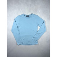 Mayddle Long Sleeve Shirt - Baby Blue 2XS