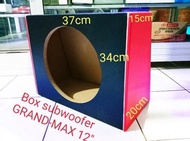 Box subwoofer mobil 12 inch grandmax