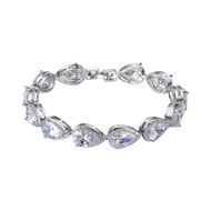 ASWA Classic Moissanite Bracelet | Platinum PT950