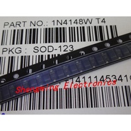 100pcs 1206 1N4148W T4 1N4148 IN4148 SOD-123 Switching Diodes