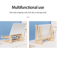 DMJ Wood stand For Laptop stand Monitor stand for mac window Wooden laptop stand Wood laptop